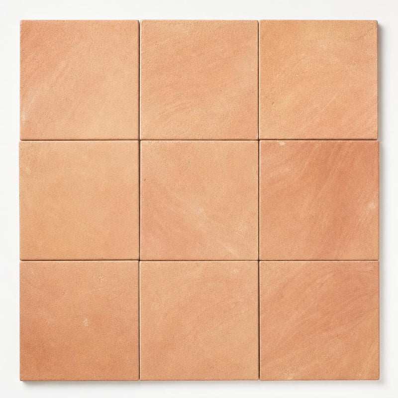 Terracota Cotto 7.9x7.9 Matte Terracota Tile 8x8 close-up