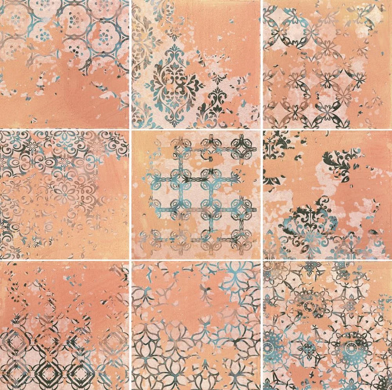 Terracota Cotto Decor 7.9x7.9 Matte Terracota Tile