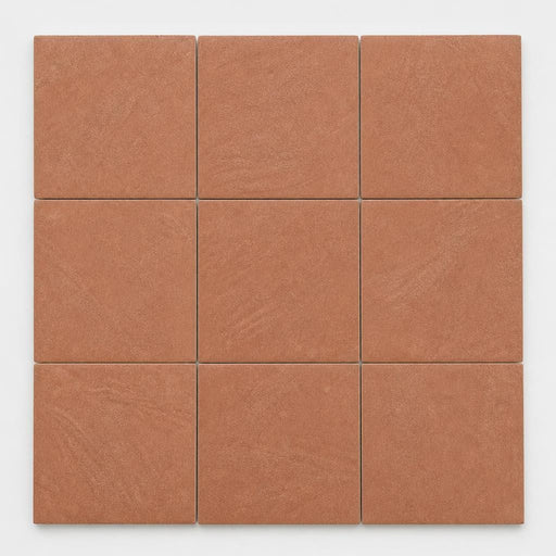 Terracota Teja 7.9x7.9 Natural Terracota Tile 8x8 close-up