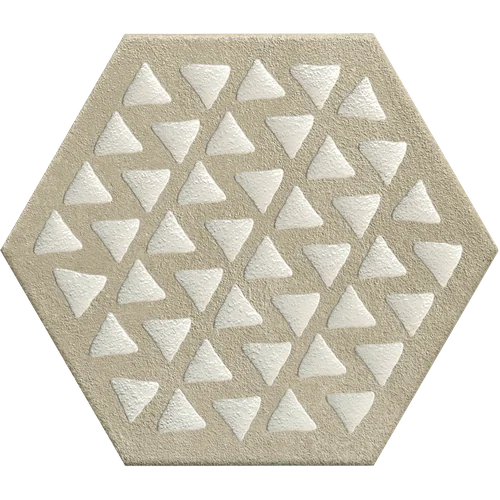 Terracreta Series Intarsio Argilla 8.5x10 Hexagon Honed Clay Look Porcelain Tile
