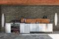 Terrado Copen Ash Random Corner Natural Porcelain Ledger Stone