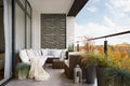 Terrado Copen Ash Random Corner Natural Porcelain Ledger Stone