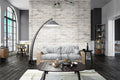 Terrado Copen Snow Random Corner Natural Porcelain Ledger Stone