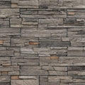 Terrado Denali Grey Random Corner Natural Porcelain Ledger Stone