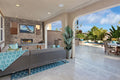 Terrado Peninsula Sand Stacked Stones Corner Random Natural PVC Ledger Stone