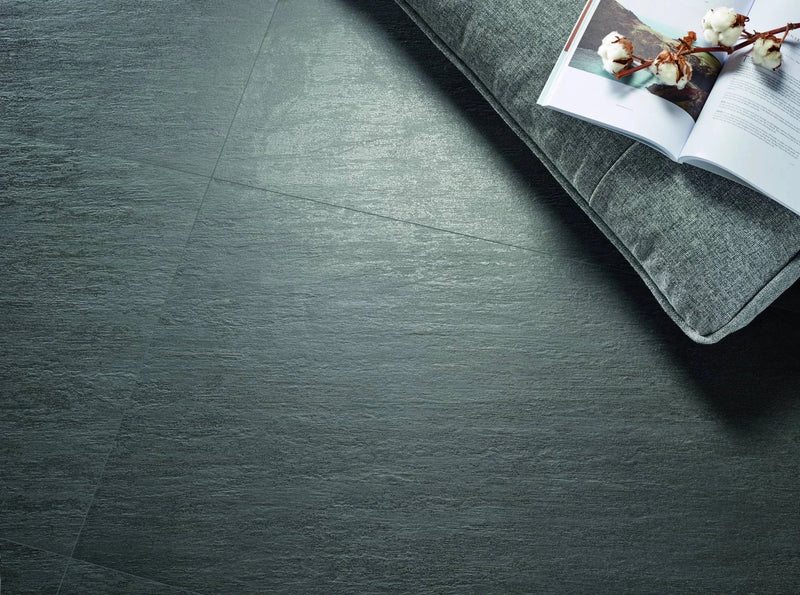 Terranova Negro 24x48 Glazed Porcelain Tile