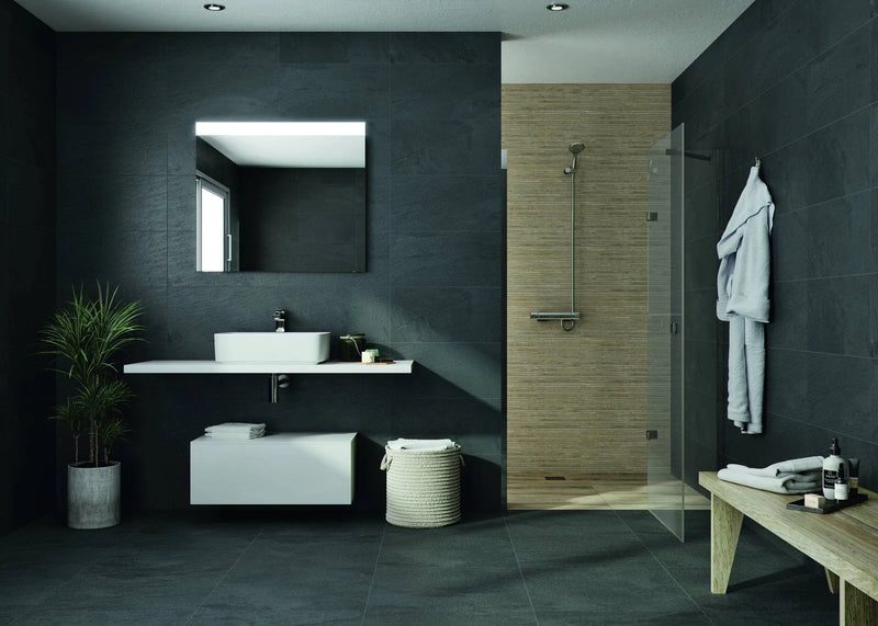 Terranova Negro 12x24 Glazed Porcelain Tile