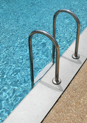 Terrazo Glacier 13x24 Matte Porcelain Pool Coping