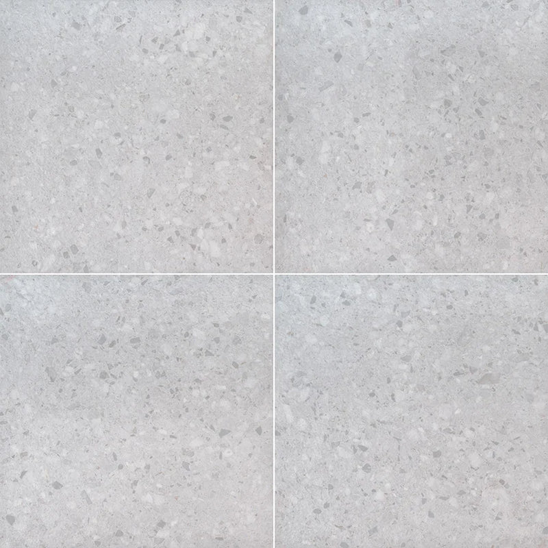 Terrazo Glacier 24x24 Matte Porcelain Paver