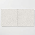 Terrazzo White 24x24 Porcelain Tile close-up