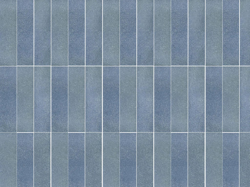 Tetris Blu 2x8 Matte Porcelain Tile
