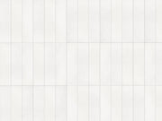 Tetris White 2x8 Matte Porcelain Tile