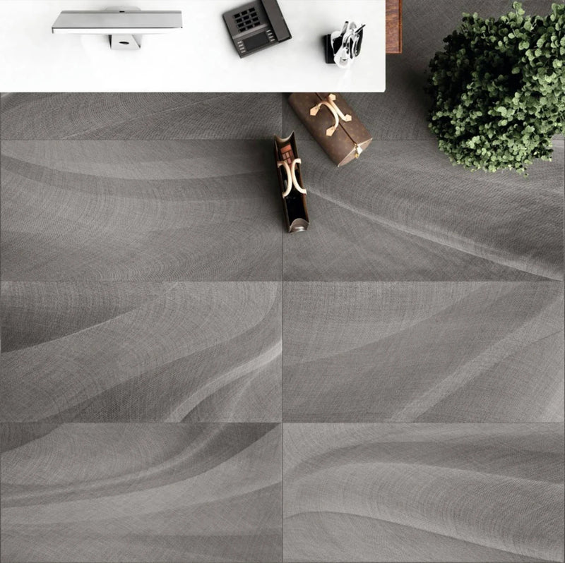 Texture Antracite 2x2 Natural Porcelain Mosaic Tile