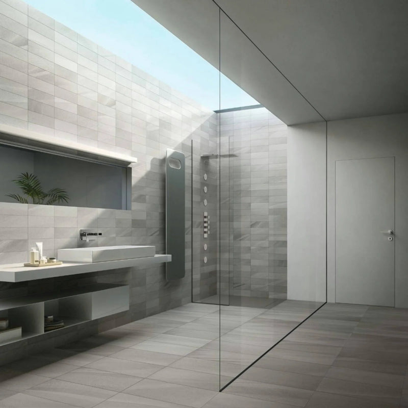 Texture Antracite 2x2 Natural Porcelain Mosaic Tile