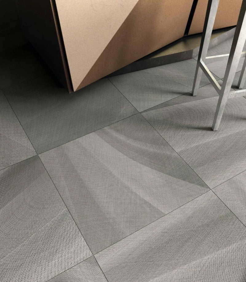 Texture Antracite 2x2 Natural Porcelain Mosaic Tile