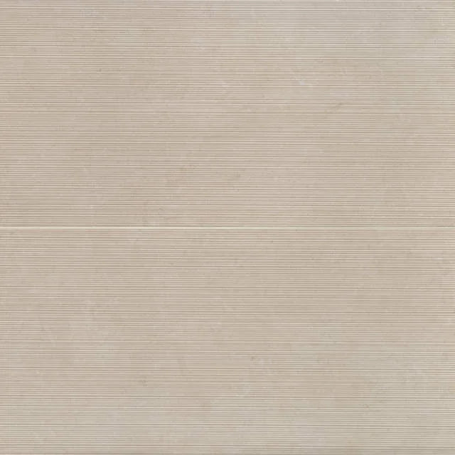 Thaddeus Almond Cannatte Deco 48x24 Matte Ceramic Tile