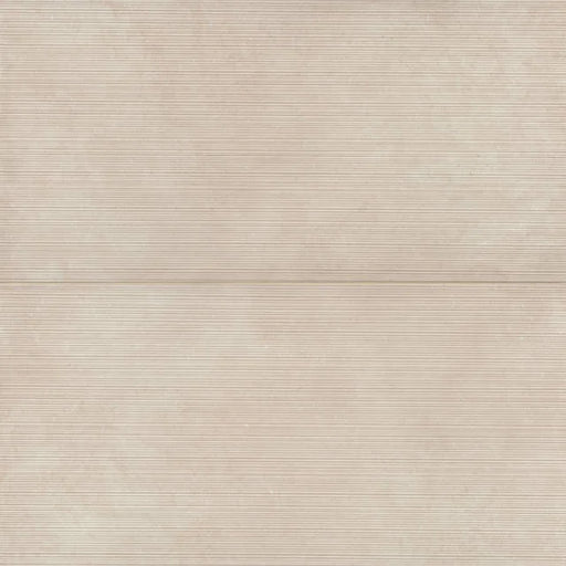 Thaddeus Creme 48x24 Matte Cannatte Deco Ceramic Tile