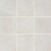 Thaddeus White 4x4 on 12x12 Sheet Matte Porcelain Mosaic