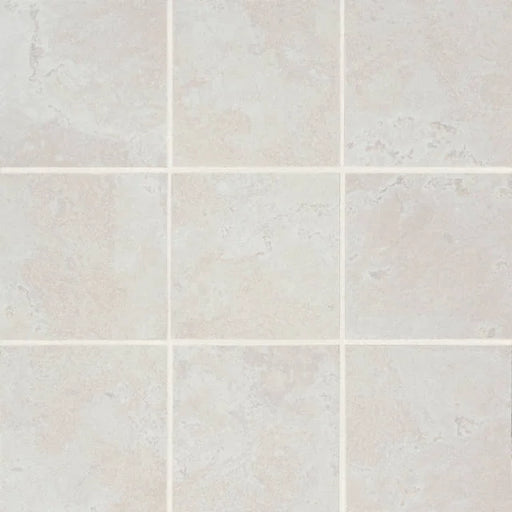 Thaddeus White 4x4 on 12x12 Sheet Matte Porcelain Mosaic