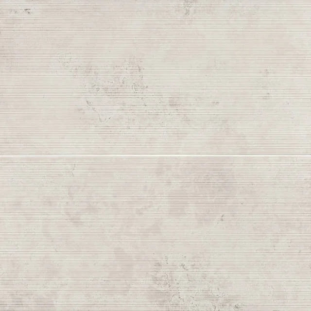 Thaddeus White Cannatte Deco 48x24 Matte Ceramic Tile