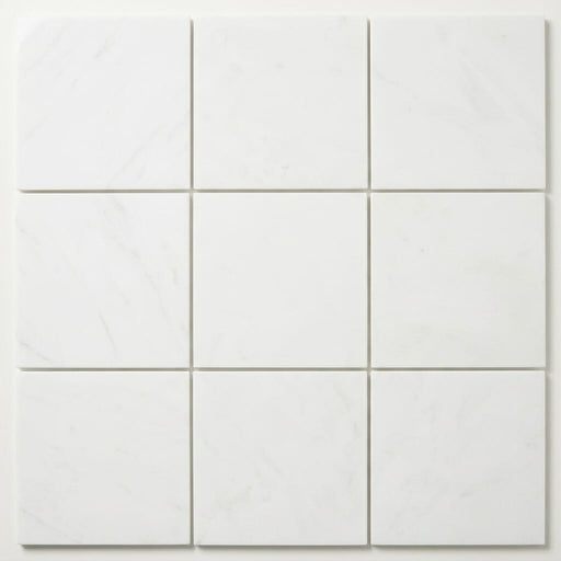 Thassos CLASSIC White Polished 12x12 Marble Tile close-up