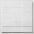 Thassos White (Greek) Marble 3x6 Honed Tile close-up