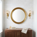Thassos White (Greek) Marble 3x6 Tumbled Tile — Bathroom wall