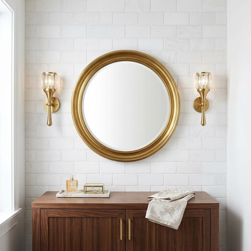 Thassos White (Greek) Marble 3x6 Tumbled Tile — Bathroom wall