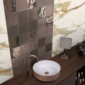 Tabarca Copper 5.9x5.9 Glossy Ceramic Tile