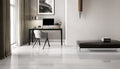 Themar Bianco Lasa Polished 1/2x12 Pencil Bullnose Porcelain Trim