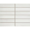 Themar Bianco Lasa 3x12 Matte Porcelain Tile