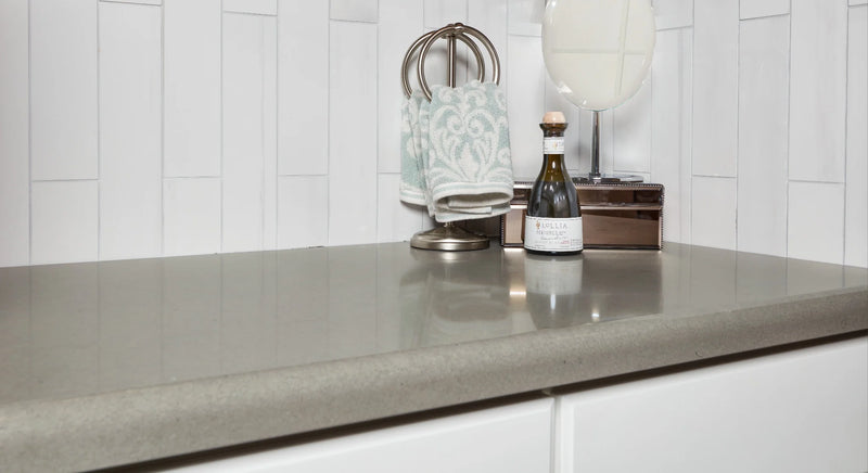Themar Bianco Lasa Polished 3x12 Surface Bullnose Porcelain Trim