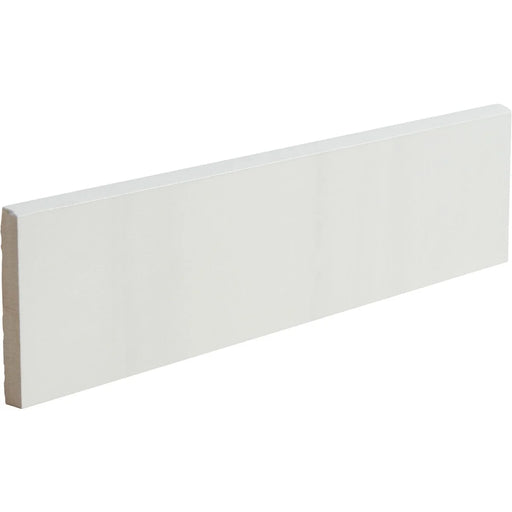 Themar Bianco Lasa 1/2x12 Pencil Bullnose Matte Porcelain Trim