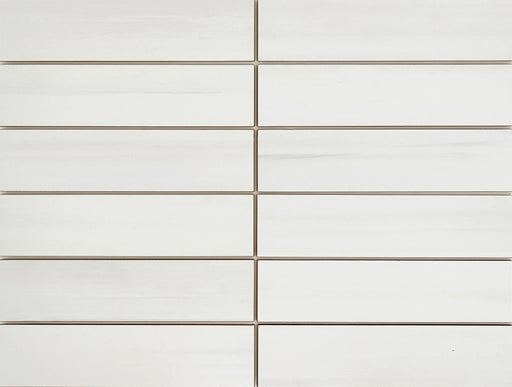 Themar Bianco Lasa Matte 3x12 Surface Bullnose Porcelain Trim