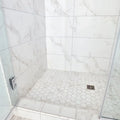 Themar Venato Gold 2x2 Polished Porcelain Mosaic
