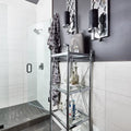 Themar Bianco Lasa Polished 2x2 Porcelain Mosaic