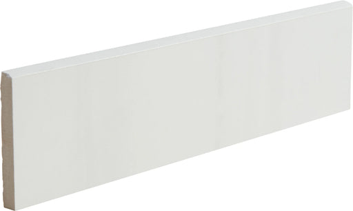 Themar Bianco Lasa Polished 3x12 Surface Bullnose Porcelain Trim