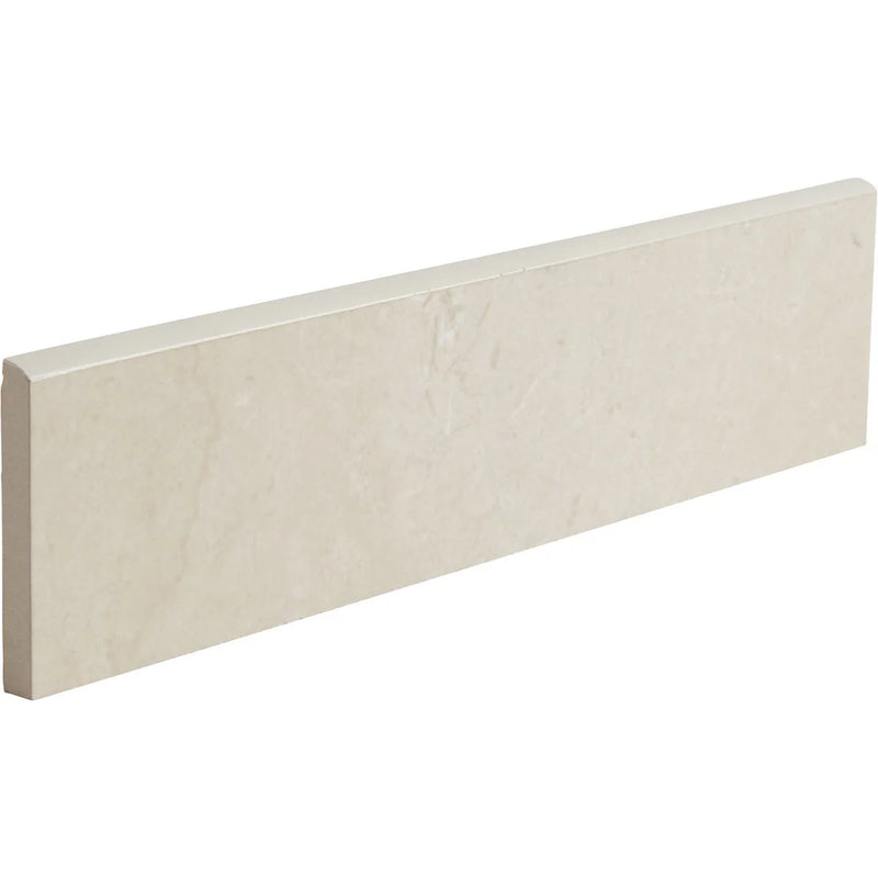 Themar Crema Marfil 3x12 Surface Bullnose Matte Porcelain Trim