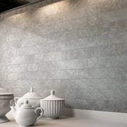 Themar Grigio Savoia 3x12 Surface Bullnose Matte Porcelain Trim