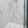 Themar Statuario V 12x24 Polished Porcelain Tile