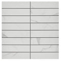 Themar Statuario V 3x12 Surface Bullnose Matte Ceramic/Porcelain Trim