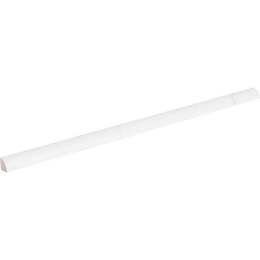 Themar Statuario V 1/2x12 Pencil Bullnose Matte Ceramic/Porcelain Trim