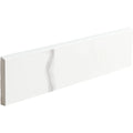Themar Statuario V 3x12 Surface Bullnose Polished Porcelain Trim