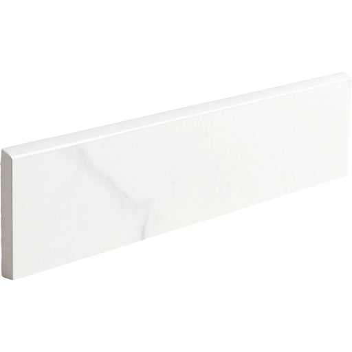 Themar Statuario V 3x12 Surface Bullnose Matte Ceramic/Porcelain Trim