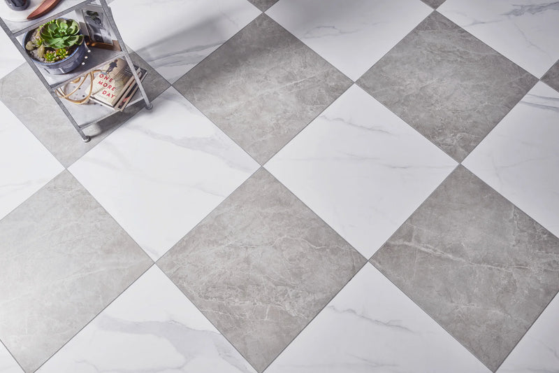Themar Grigio Savoia 12x24 Polished Porcelain Tile