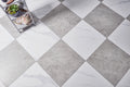 Themar Grigio Savoia 2x2 Polished Porcelain Mosaic