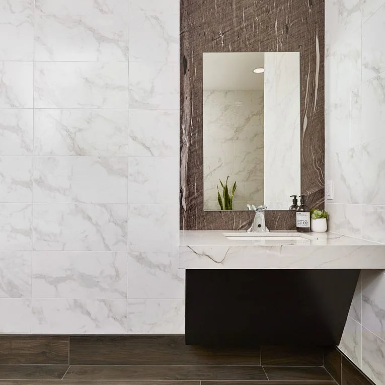 Themar Venato Gold 2x2 Polished Porcelain Mosaic