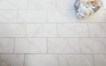 Themar Venato Gold 3x12 Surface Bullnose Matte Marble Look Porcelain Trim