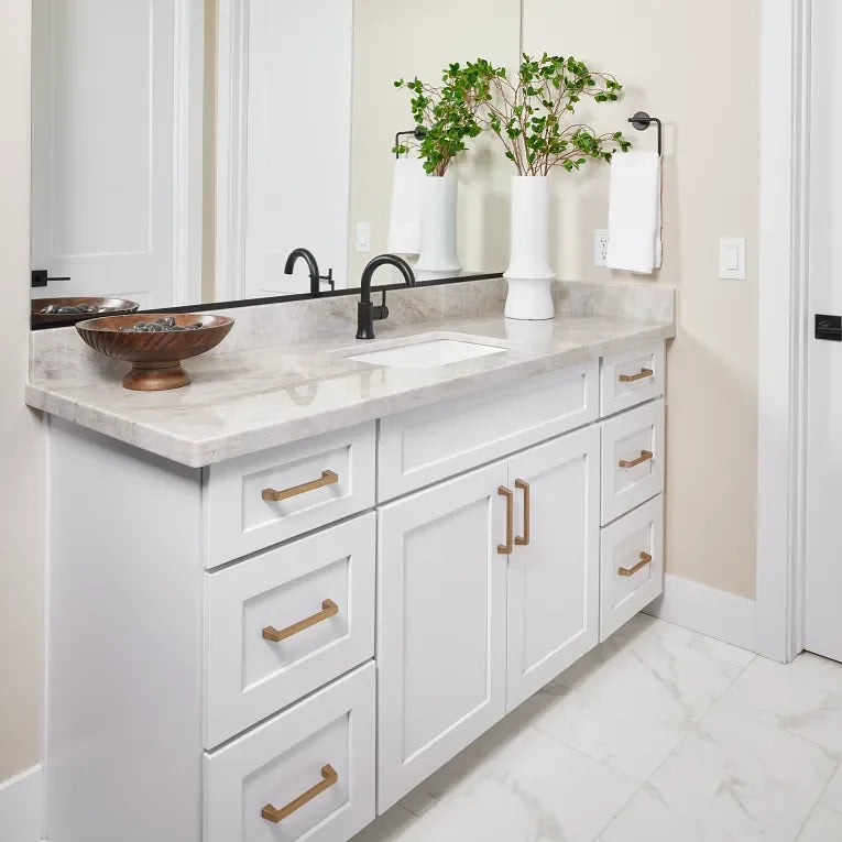 Themar Venato Gold 3x12 Polished Porcelain Tile