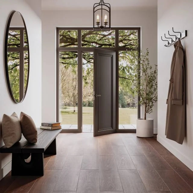 Timberline Mahogany 72x10 Honed Ceramic Field Tile